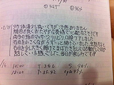 お父さん手書き日記01